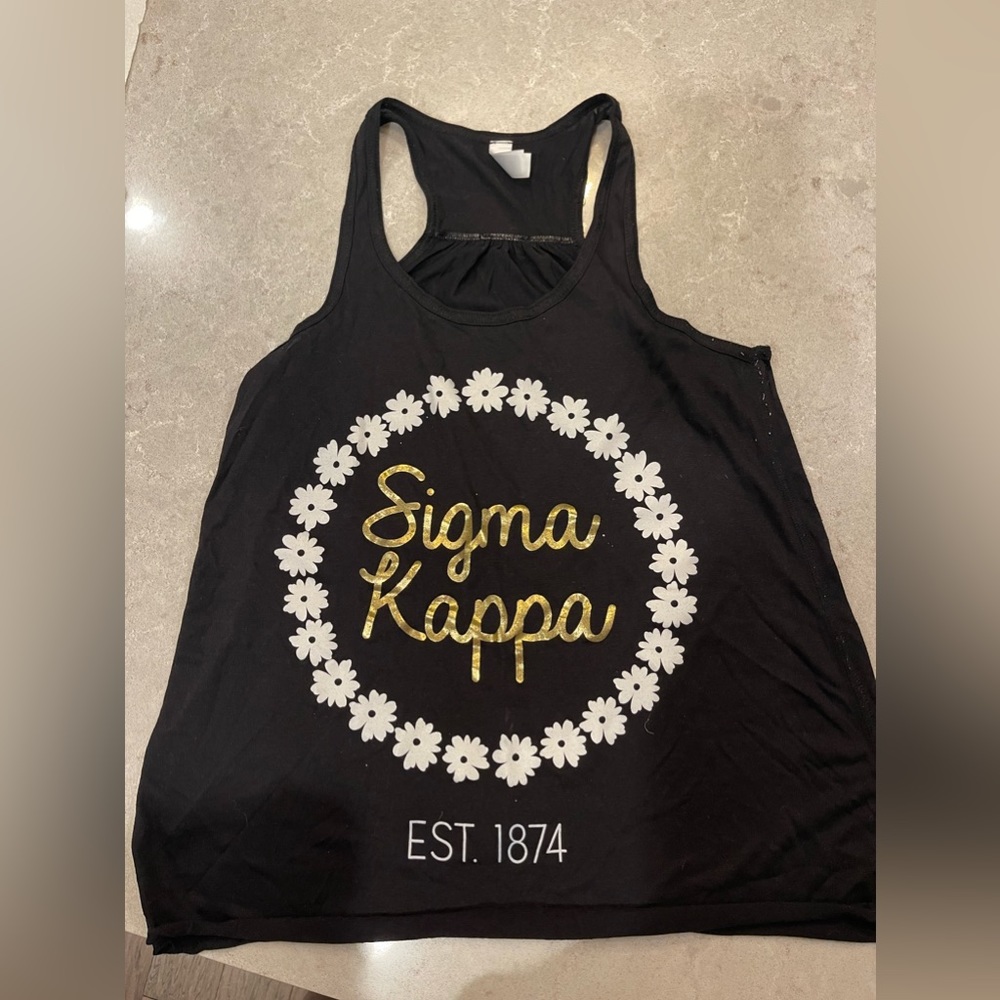 Sigma Kappa racerback tank